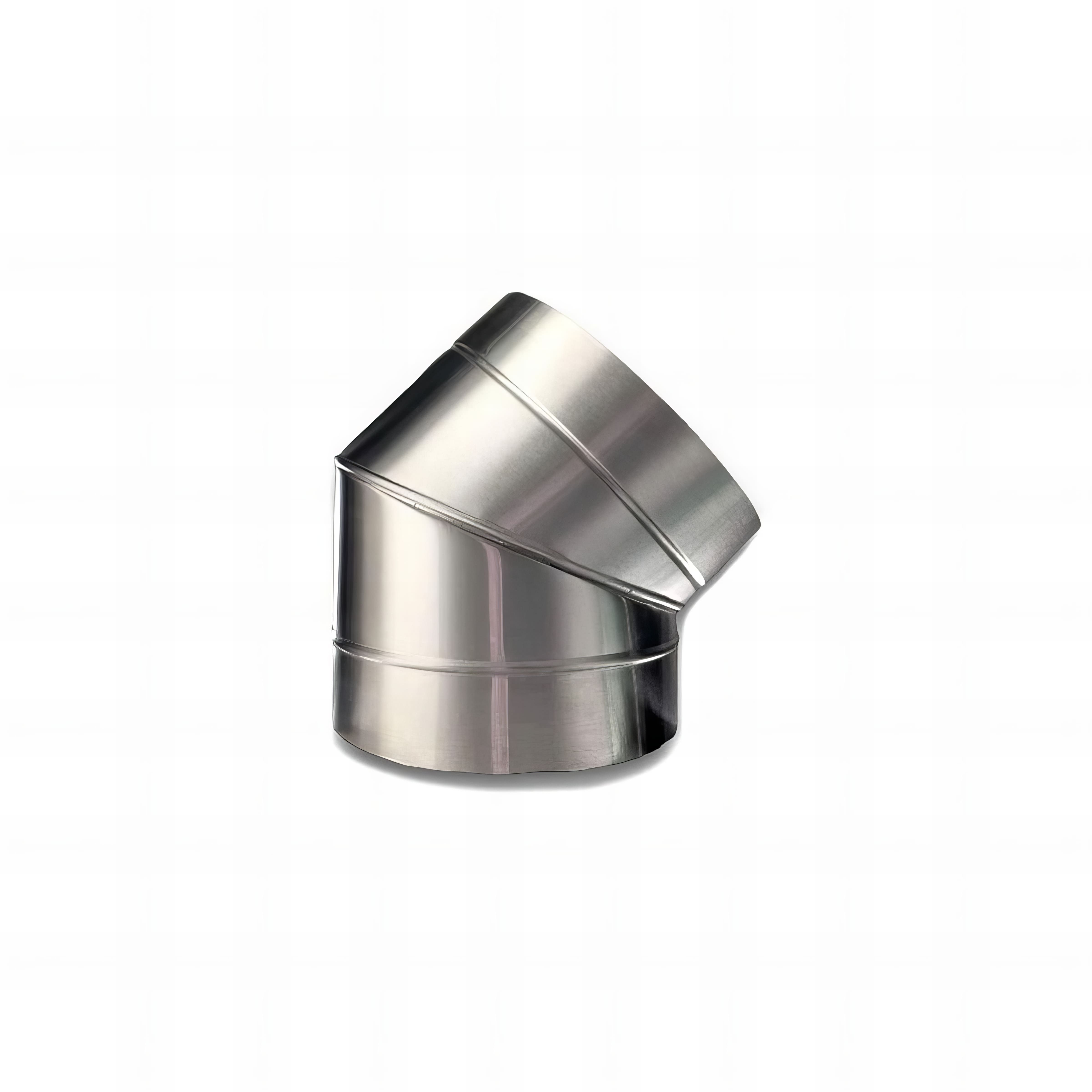 Curva 45° PARA CHAMÍNE 100 MM INOX 304