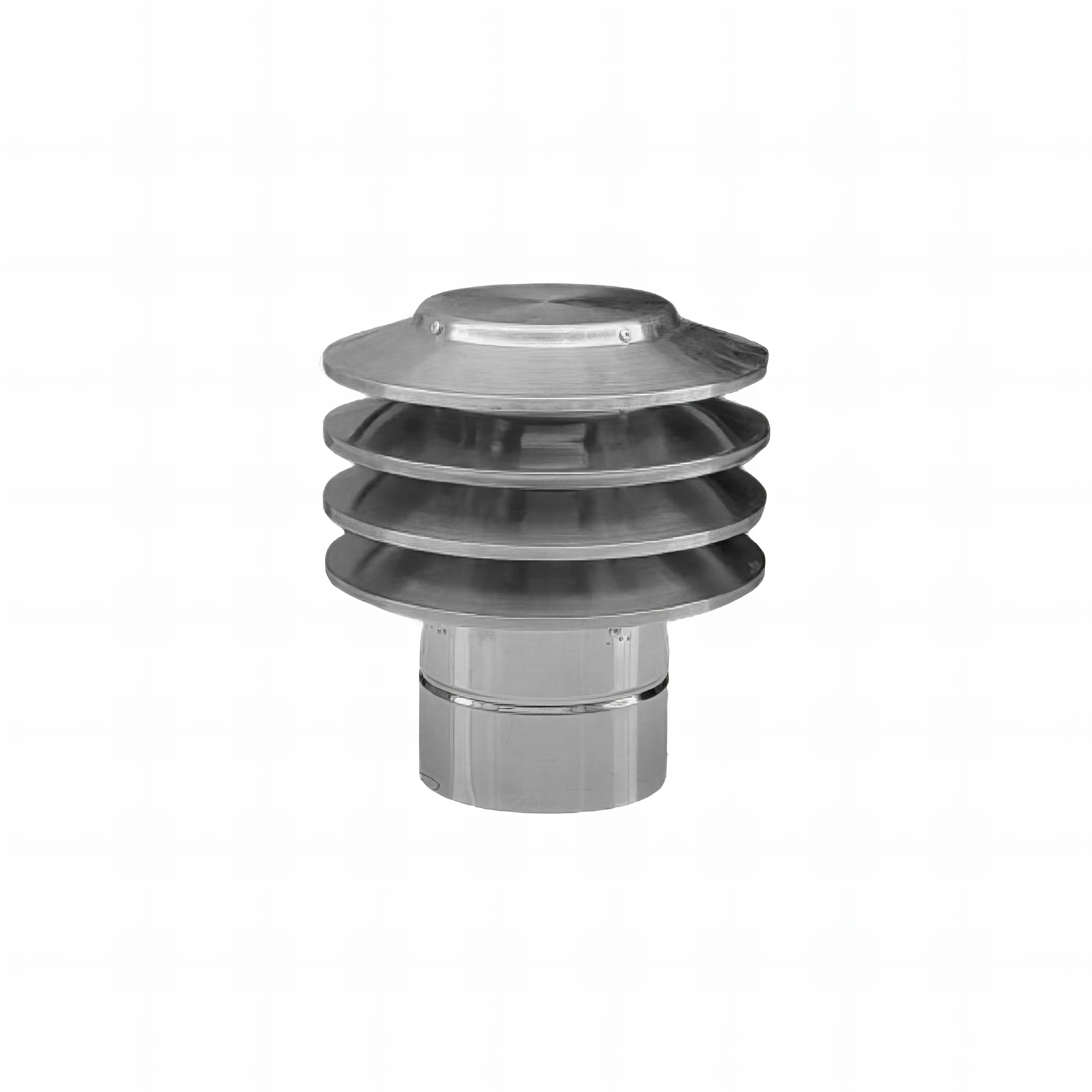 Chapéu Anéis 110 MM Para Chaminé Galvanizado