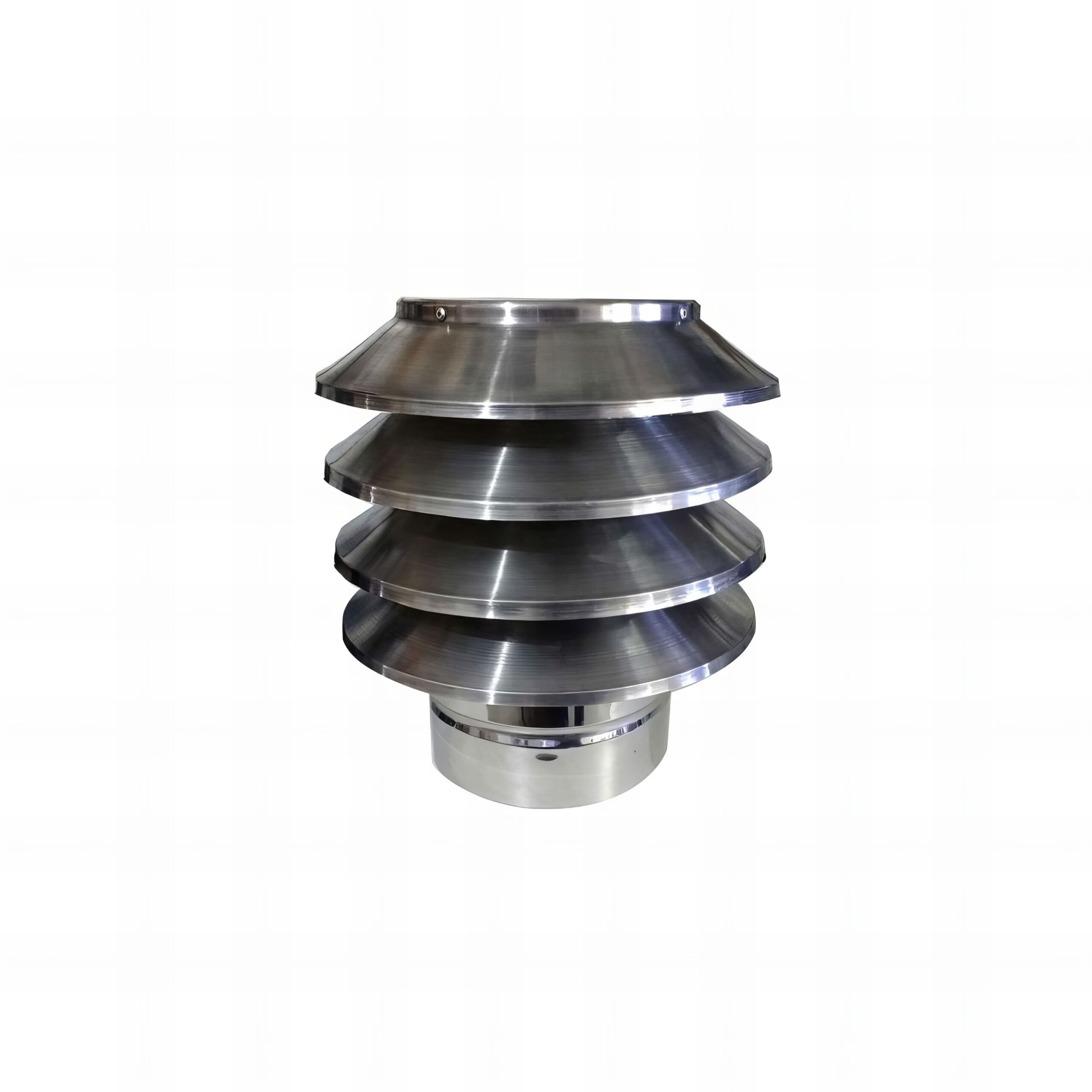 Chapéu Anéis 110 MM Para Chaminé INOX 430