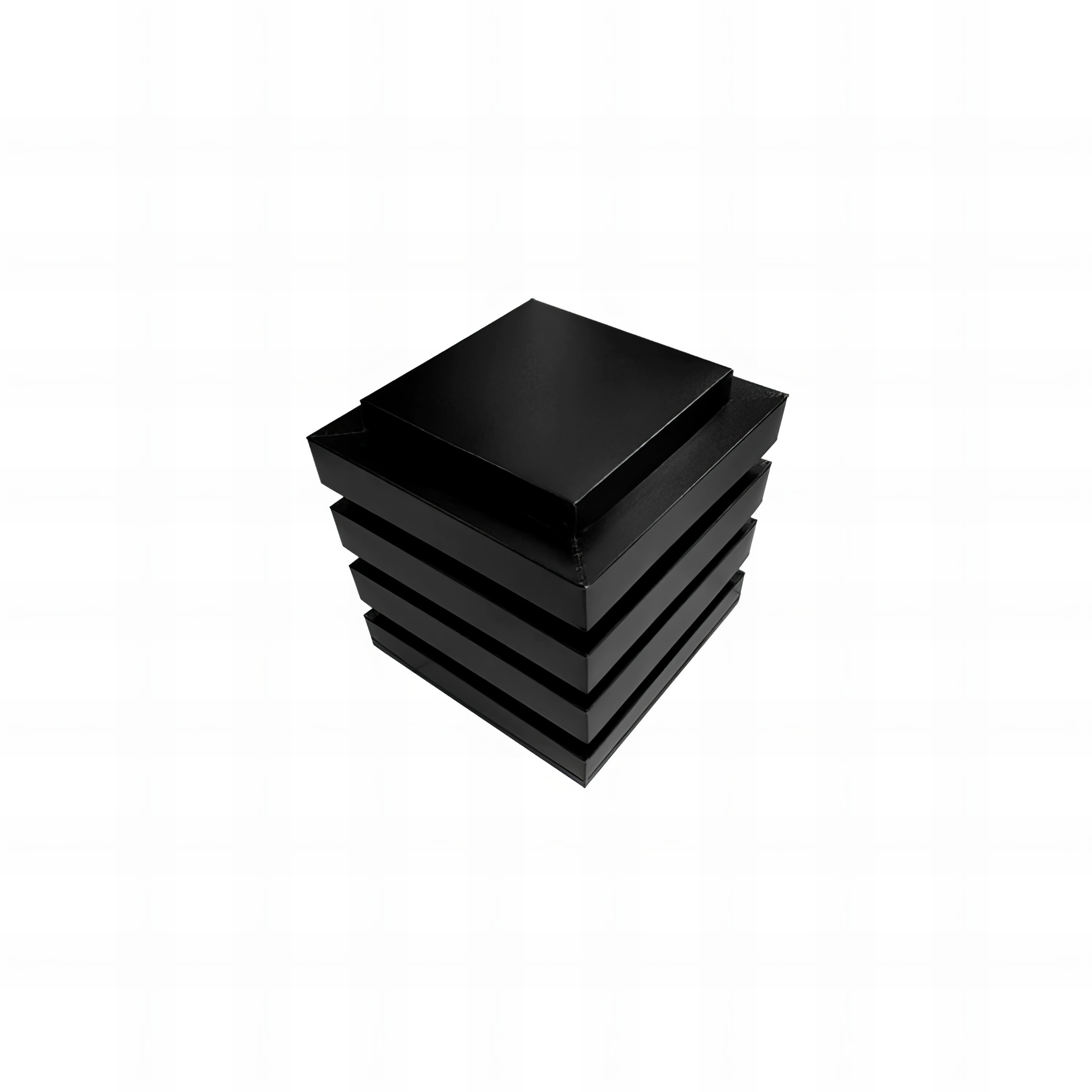 CHAPÉU ALETADO PARA CHURASQUEIRA PRETO EPÓXI  30,5 x 30,5