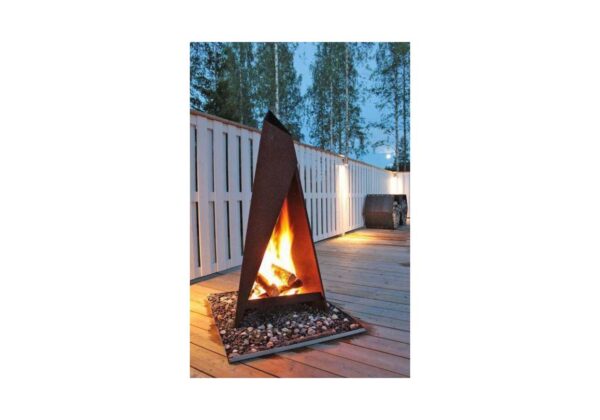Lareira A Lenha Para Ambiente Externo Jardim - Image 3