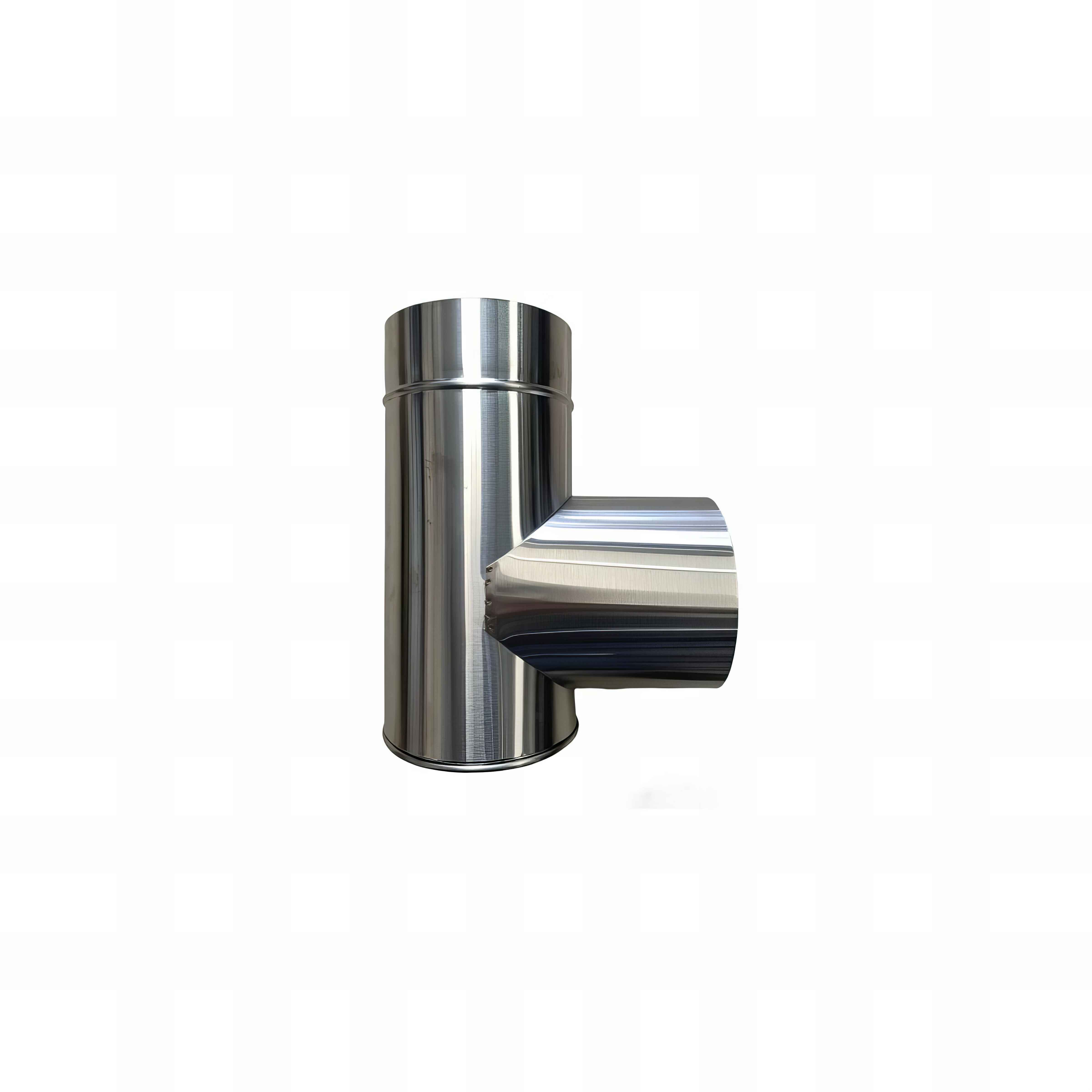 COTOVELO T CURTO EM INOX 304 110 MM / 150 MM / 120 MM